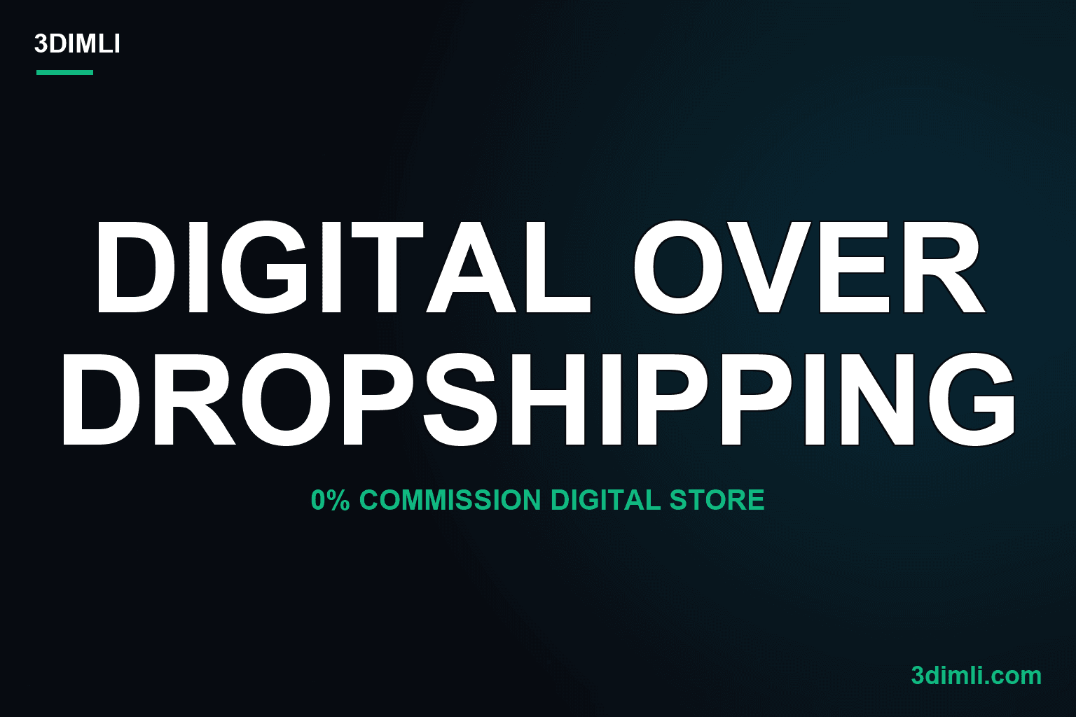 Cover Image for Dropshipping Is Drowning in Margin. Digital Products on a Hosted Store Are Not.