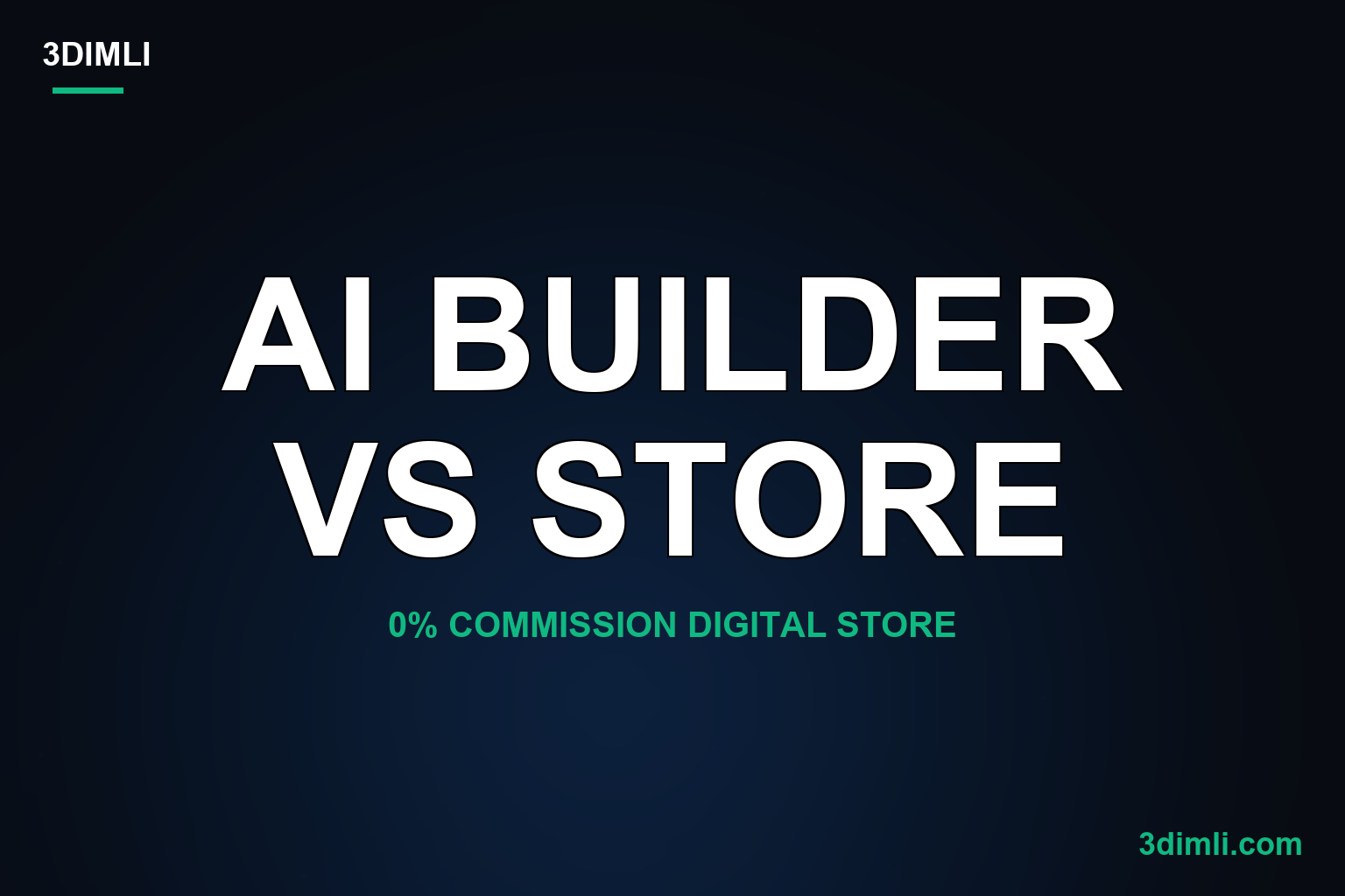 Cover Image for AI Website Builders Sound Fast. The Built-In Storefront Is Faster (and Free).