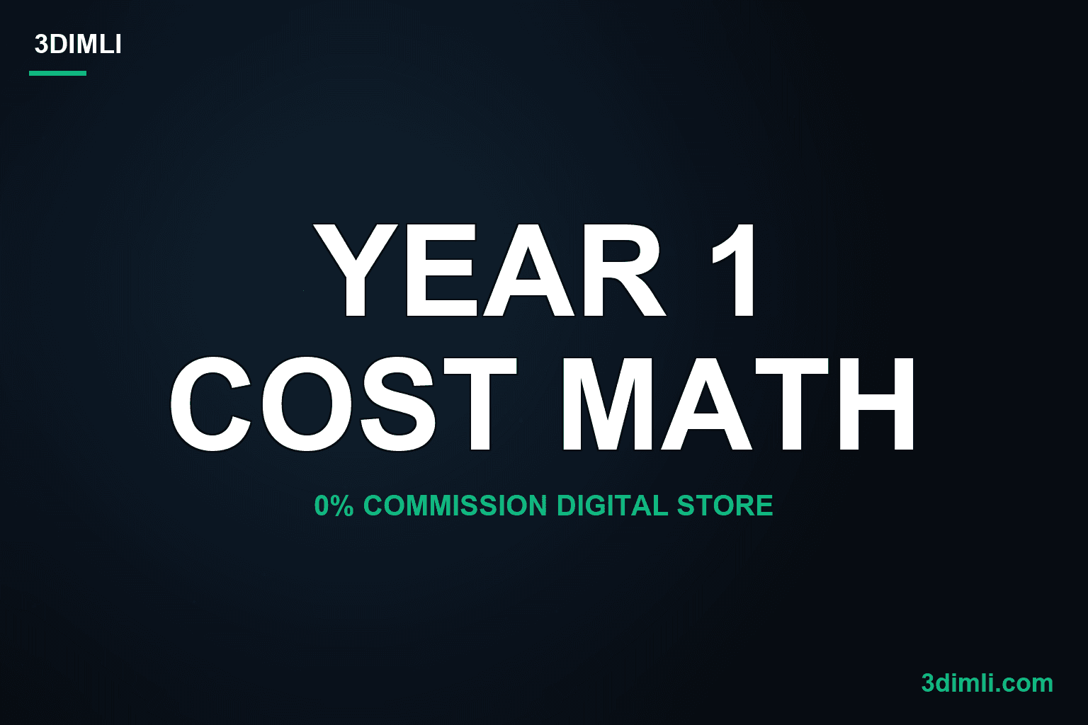 Cover Image for I Calculated What a Hosted Ecommerce Site Costs in Year 1. Then I Calculated 0%.