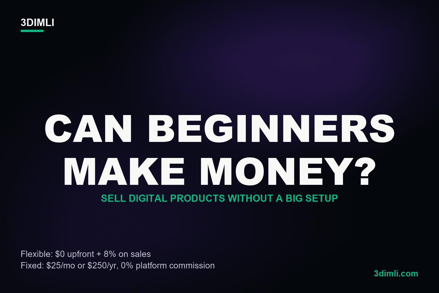 Cover Image for Can Beginners Really Make Money Selling Digital Products Online?