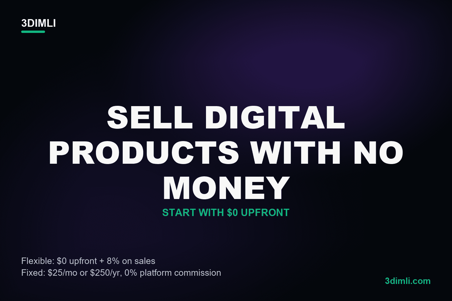 Cover Image for How to Sell Digital Products With No Money: The $0 Storefront Playbook