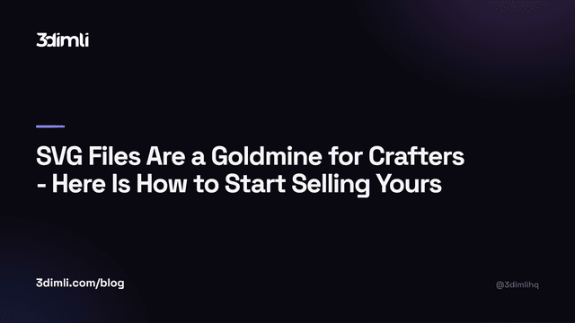 Cover Image for How to Create and Sell SVG Files: Product, Licensing, and Store Checklist