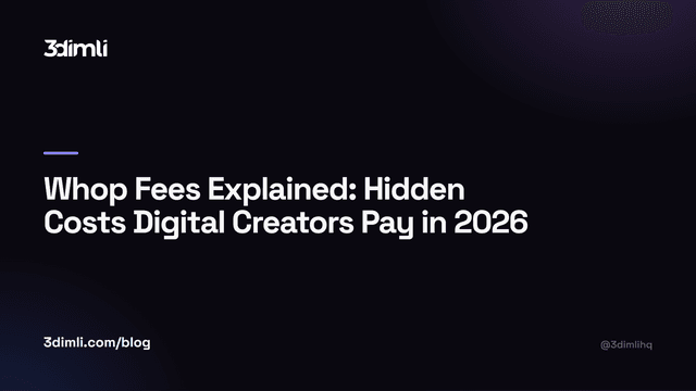 Cover Image for Whop Fees Explained: Hidden Costs Digital Creators Pay in 2026