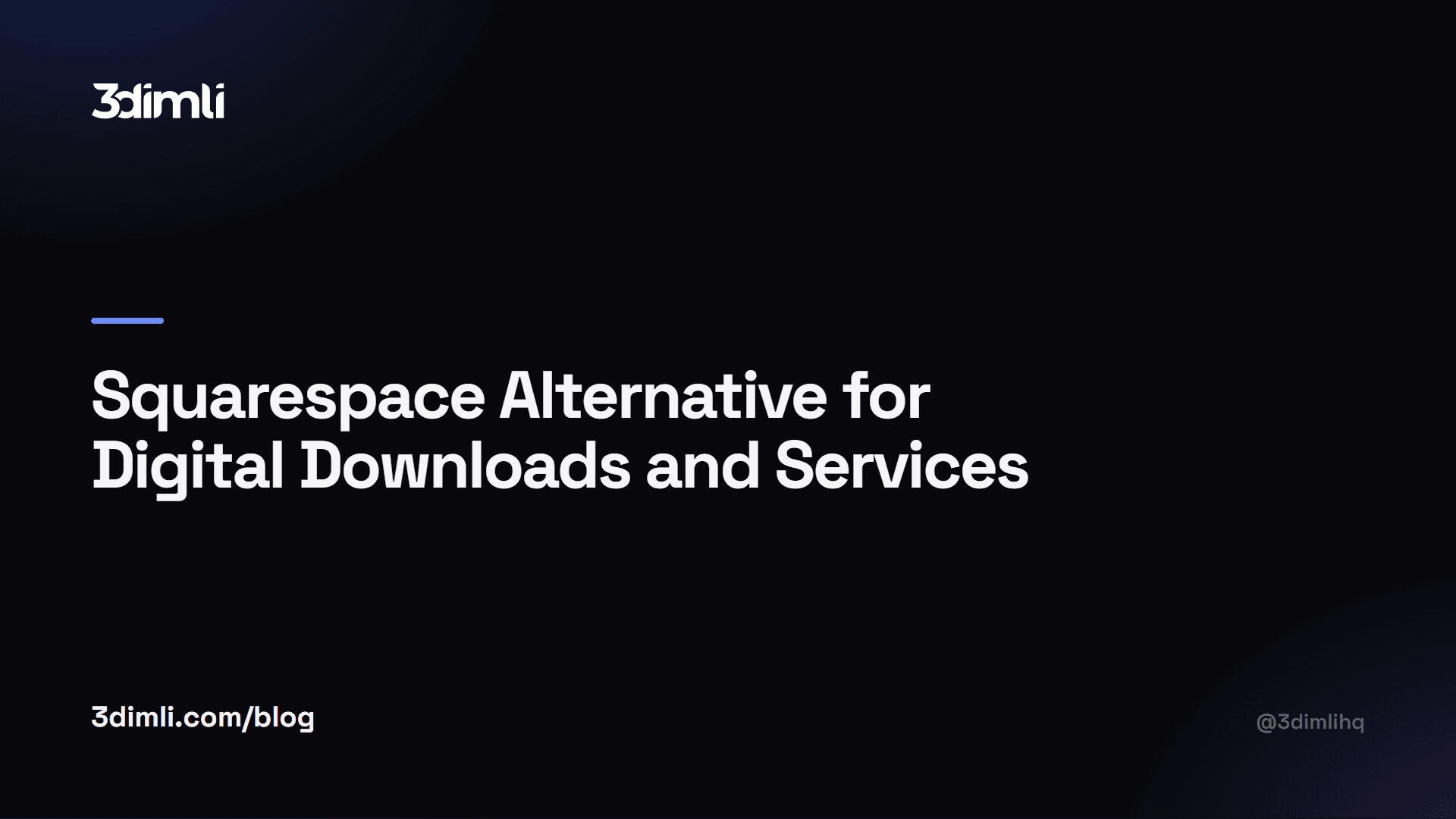 Cover Image for Squarespace Alternative for Digital Downloads and Services