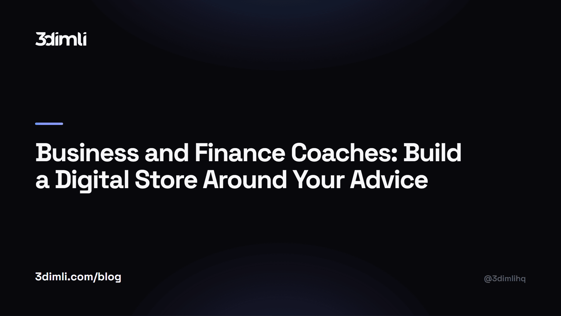 Cover Image for Business and Finance Coaches: Build a Digital Store Around Your Advice