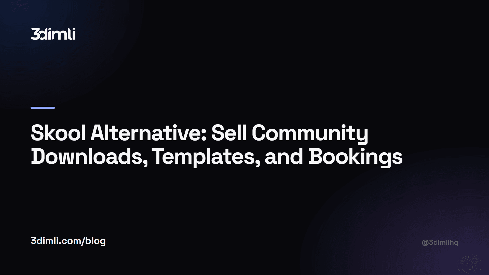 Cover Image for Skool Alternative: Sell Community Downloads, Templates, and Bookings