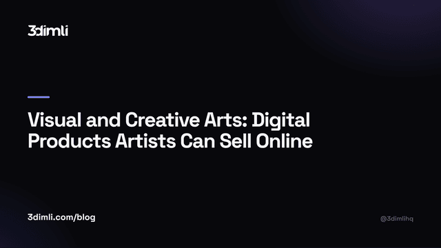 Cover Image for Visual and Creative Arts: Digital Products Artists Can Sell Online