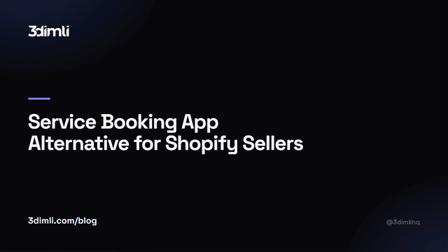 Cover Image for Service Booking App Alternative for Shopify Sellers