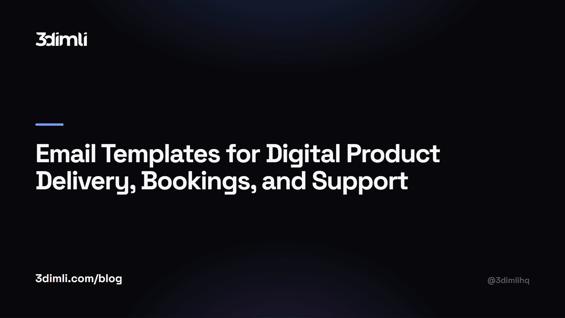 Cover Image for Email Templates for Digital Product Delivery, Bookings, and Support