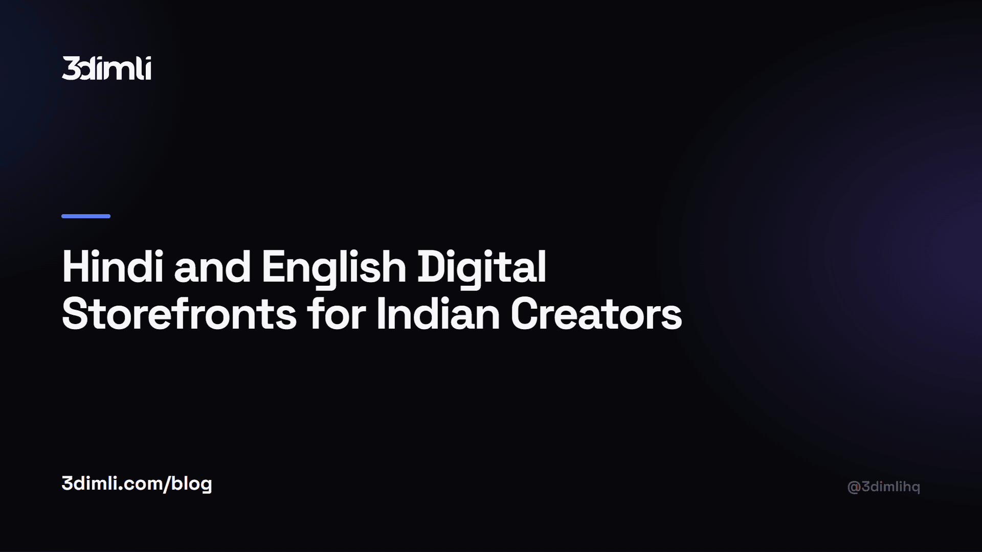 Cover Image for Hindi and English Digital Storefronts for Indian Creators