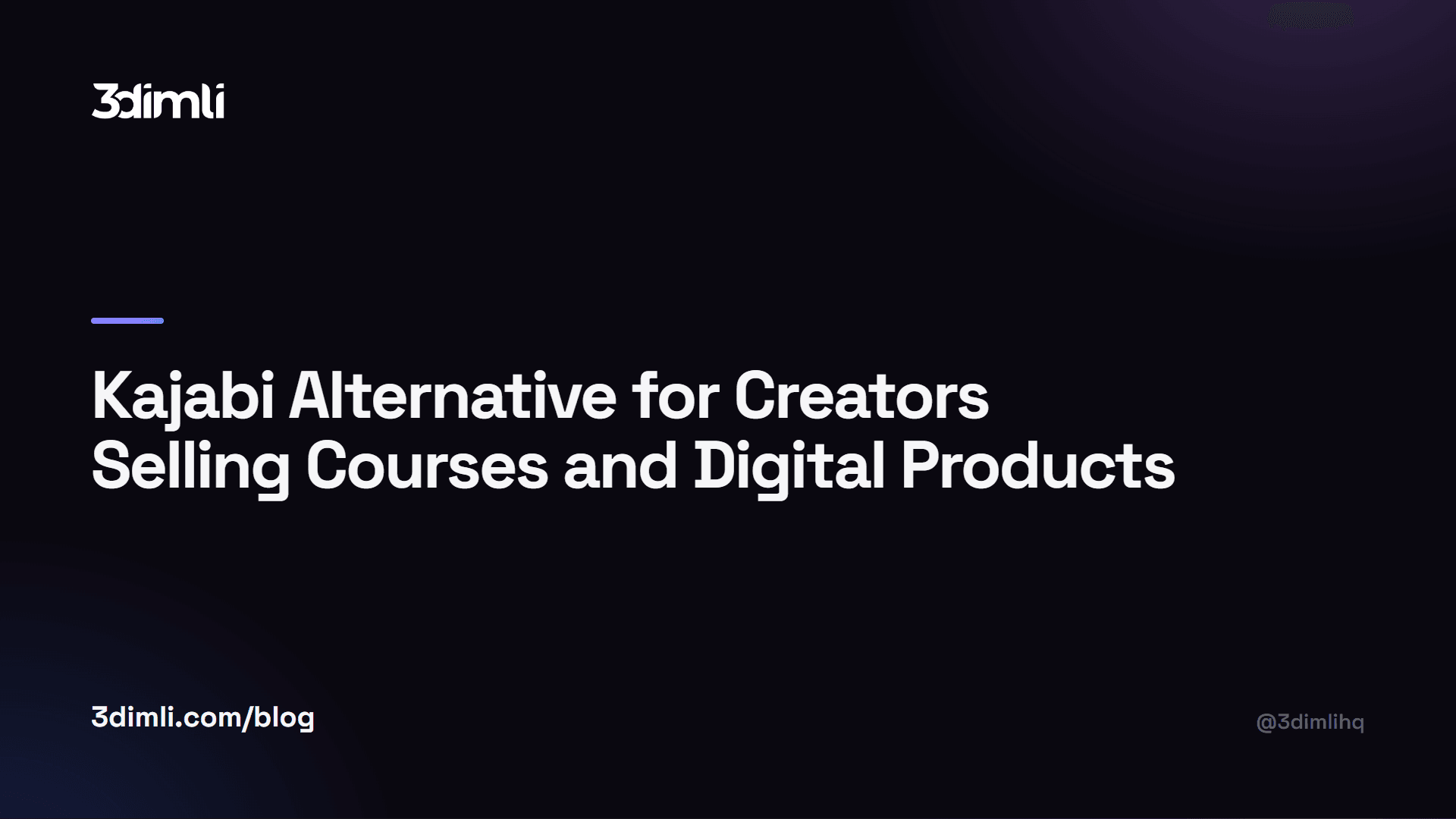 Cover Image for Kajabi Alternative for Creators Selling Courses and Digital Products