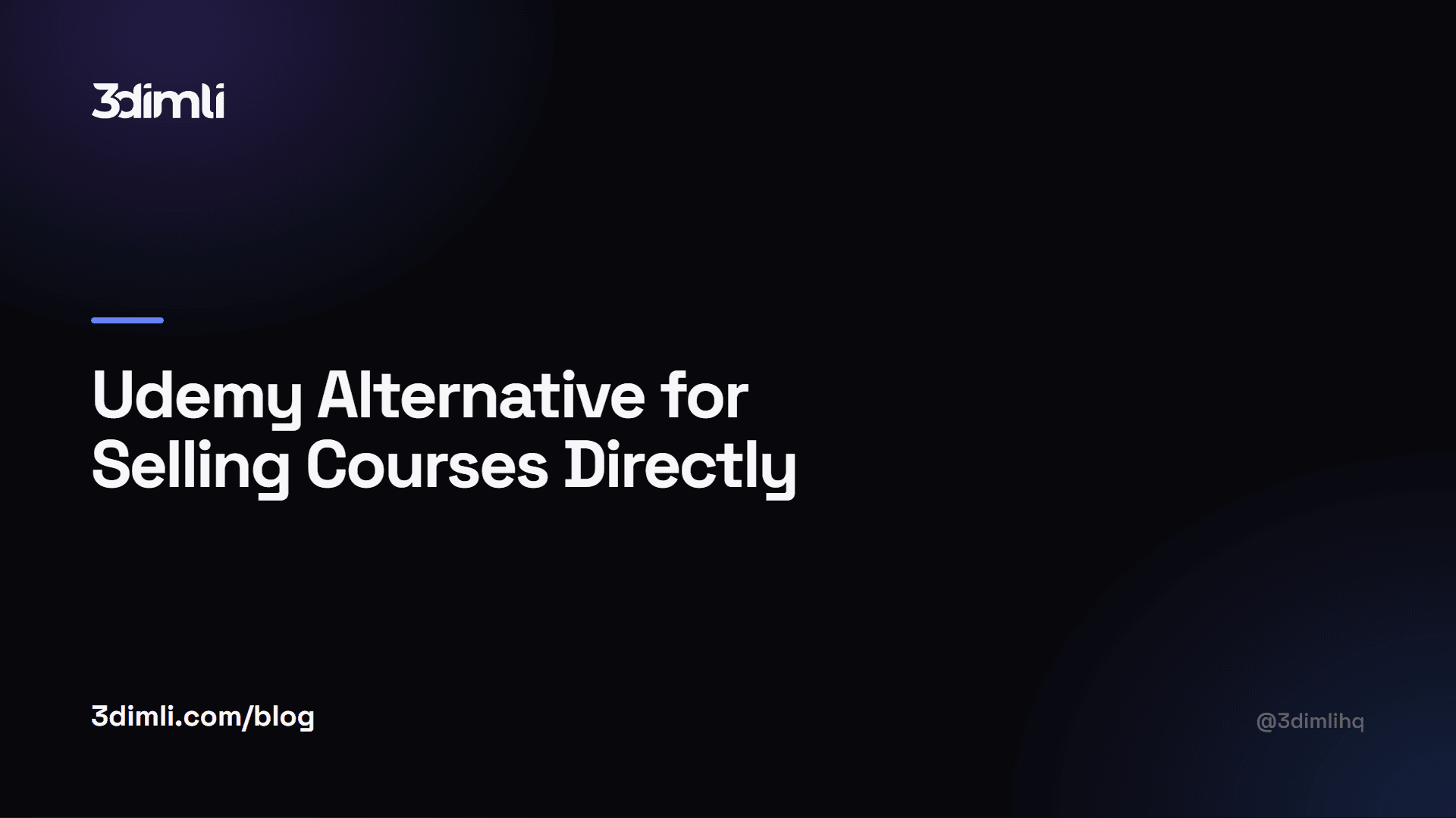 Cover Image for Udemy Alternative for Selling Courses Directly