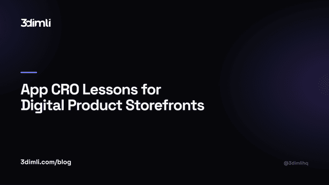 Cover Image for App CRO Lessons for Digital Product Storefronts