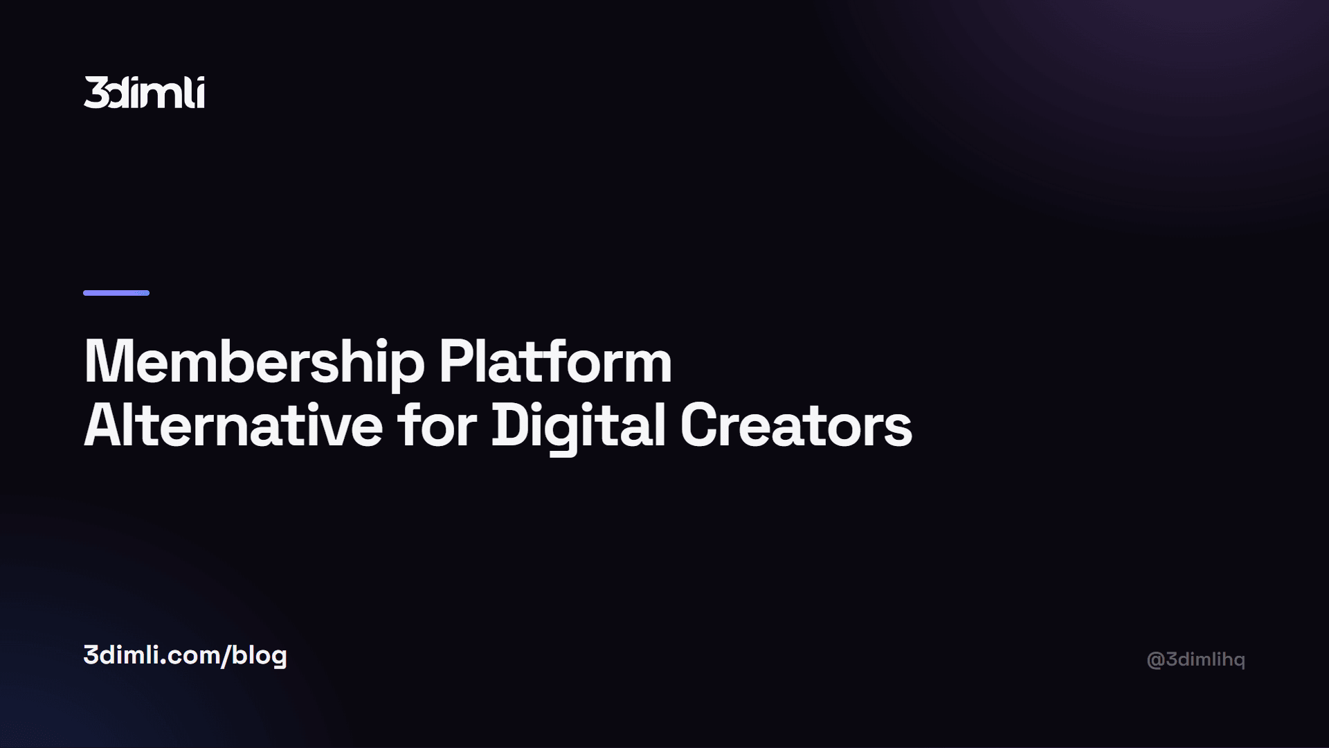 Cover Image for Membership Platform Alternative for Digital Creators