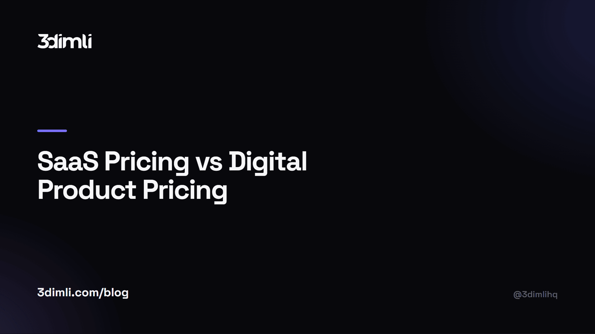 Cover Image for SaaS Pricing vs Digital Product Pricing