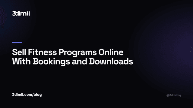 Cover Image for Sell Fitness Programs Online With Bookings and Downloads