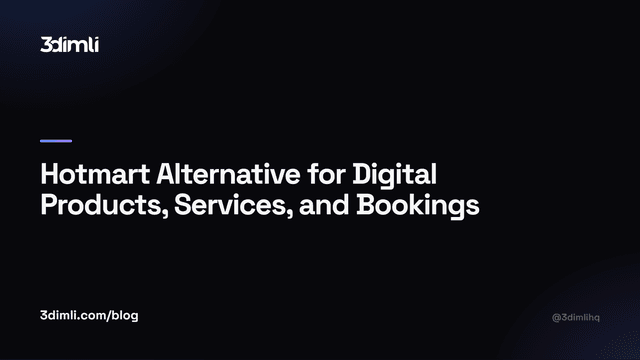 Cover Image for Hotmart Alternative for Digital Products, Services, and Bookings