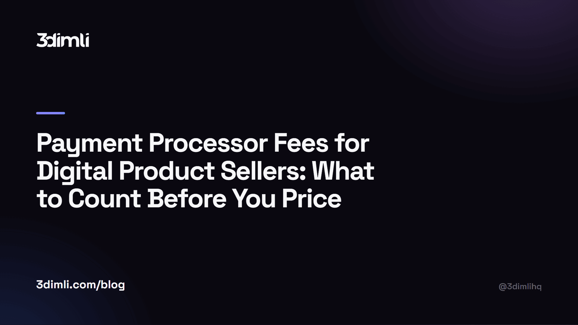 Cover Image for Payment Processor Fees for Digital Product Sellers: What to Count Before You Price