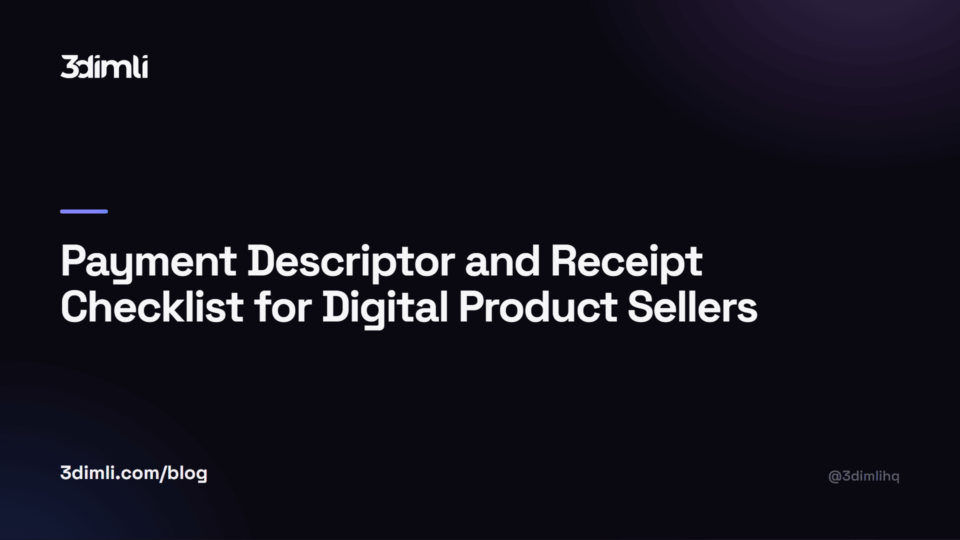 Cover Image for Payment Descriptor and Receipt Checklist for Digital Product Sellers