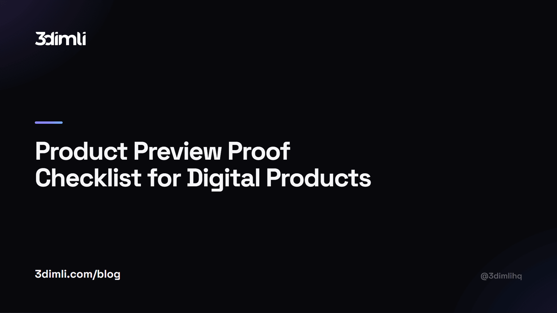 Cover Image for Product Preview Proof Checklist for Digital Products