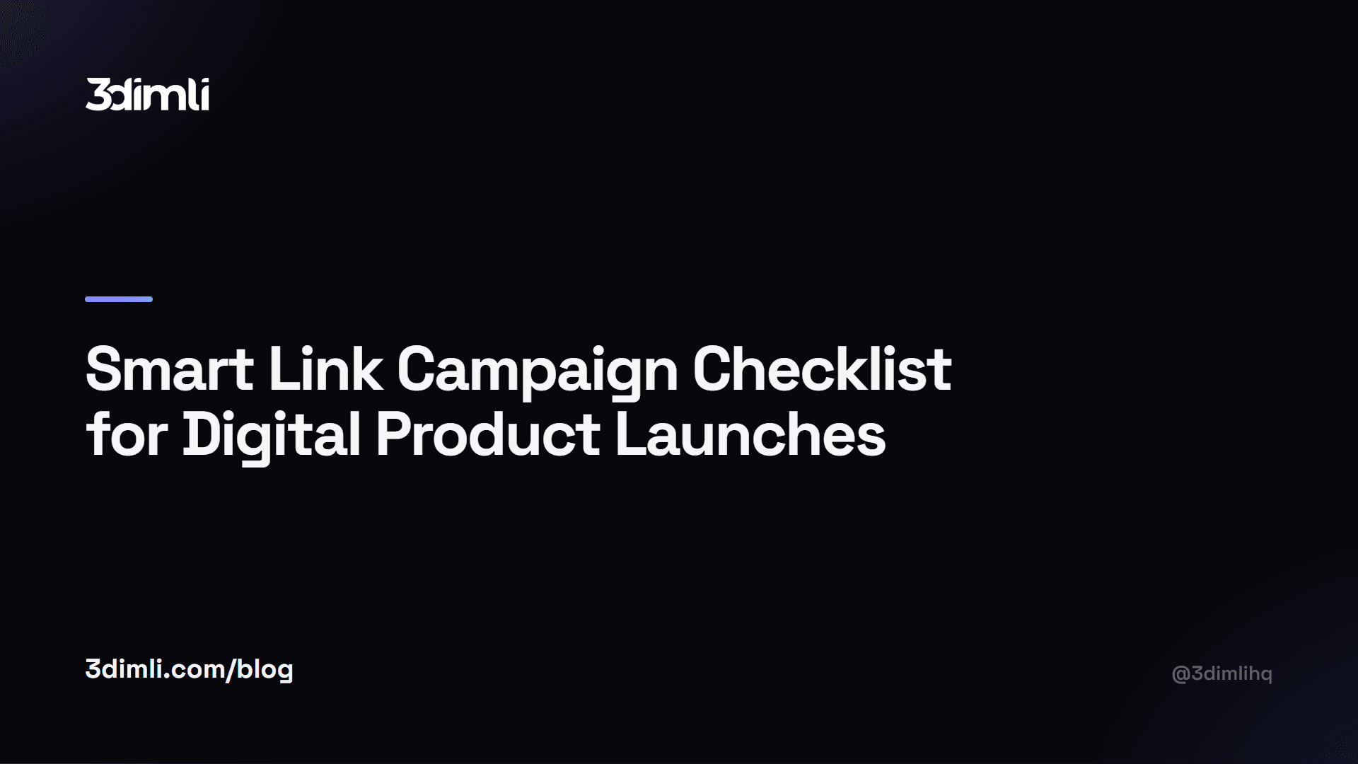 Cover Image for Smart Link Campaign Checklist for Digital Product Launches