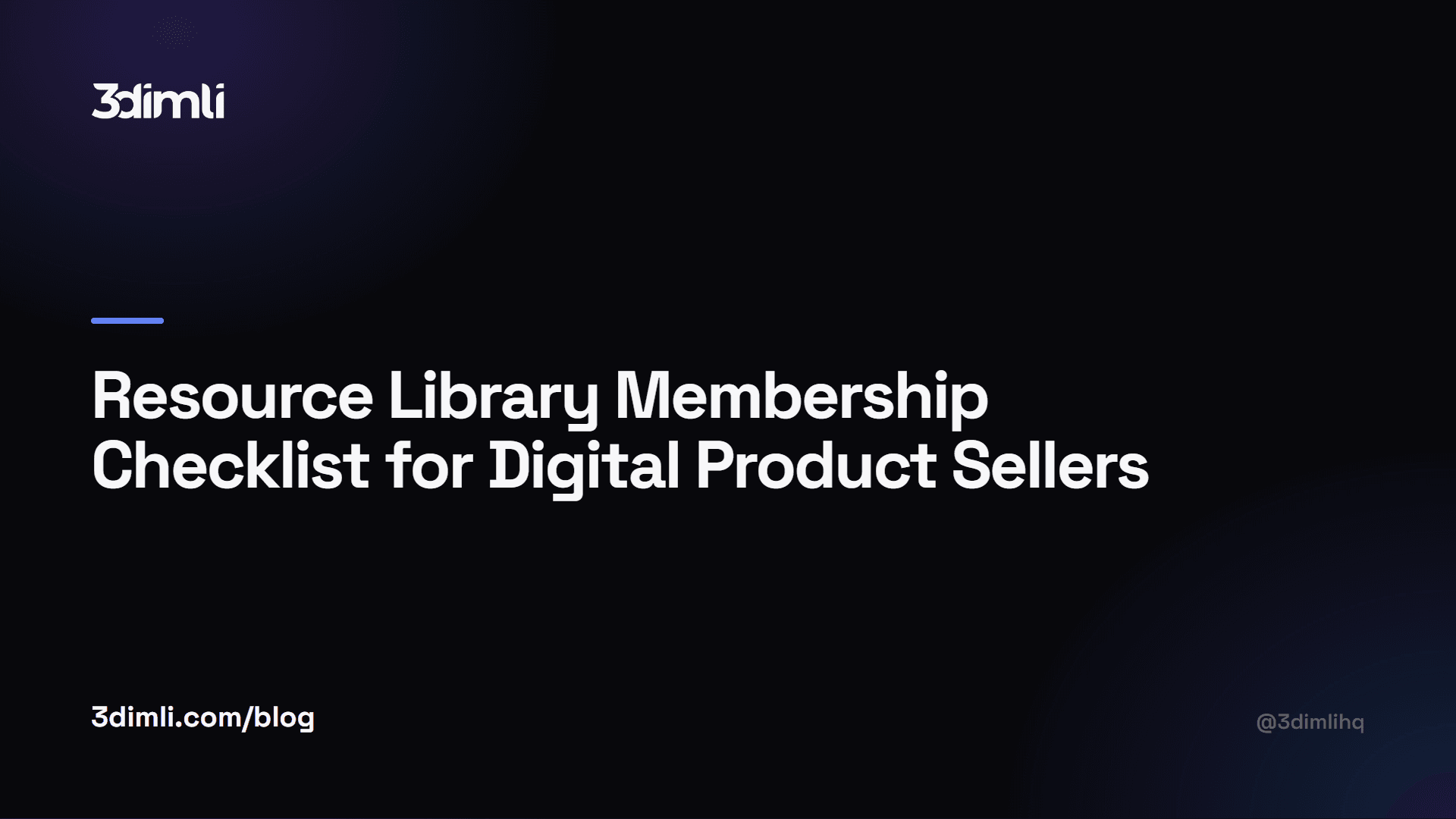 Cover Image for Resource Library Membership Checklist for Digital Product Sellers
