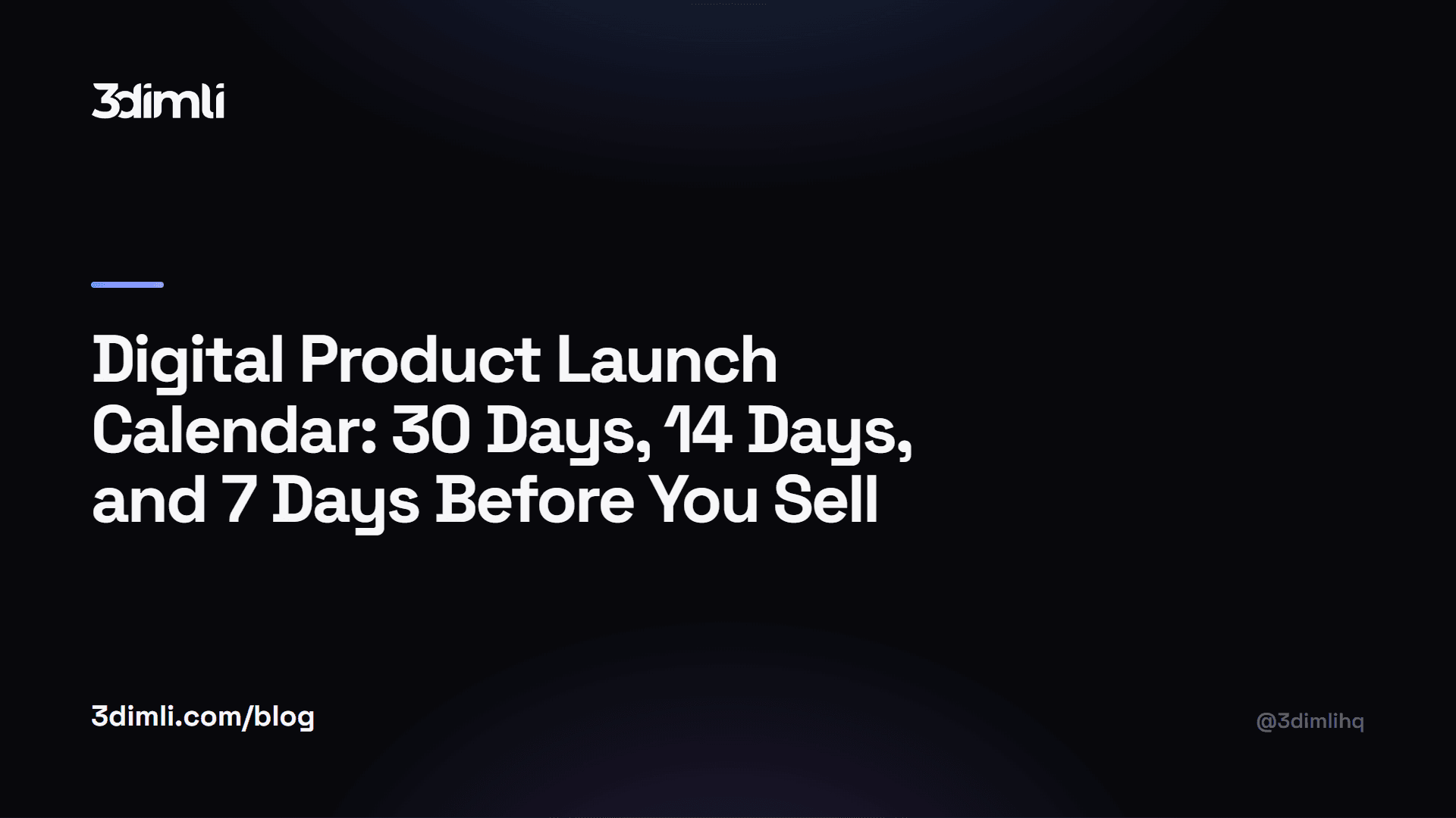 Cover Image for Digital Product Launch Calendar: 30 Days, 14 Days, and 7 Days Before You Sell