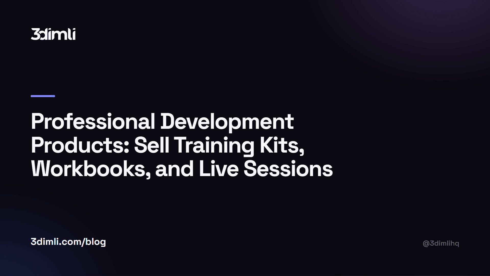Cover Image for Professional Development Products: Sell Training Kits, Workbooks, and Live Sessions