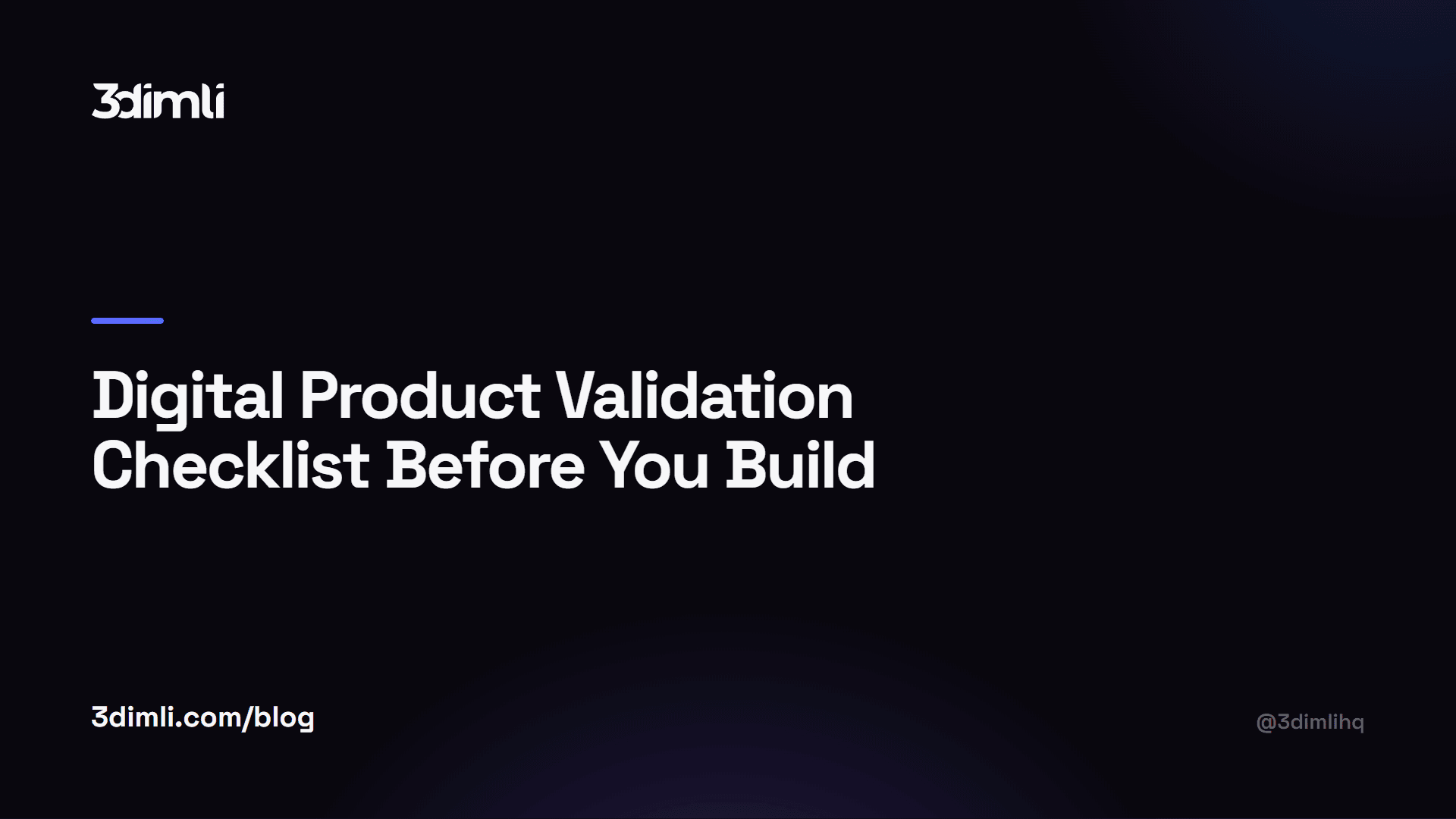 Cover Image for Digital Product Validation Checklist Before You Build