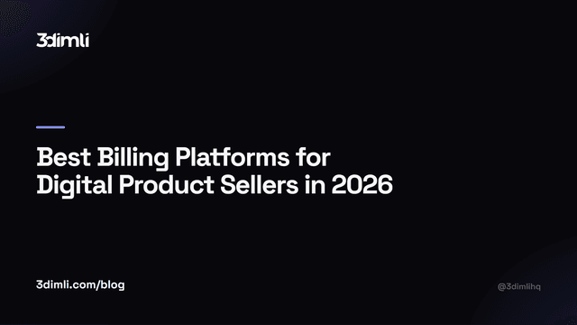 Cover Image for Best Billing Platforms for Digital Product Sellers in 2026