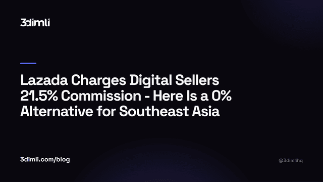 Cover Image for Lazada Alternative for Selling Creative Digital Products in Southeast Asia