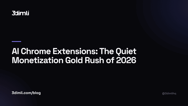 Cover Image for AI Chrome Extensions: The Quiet Monetization Gold Rush of 2026