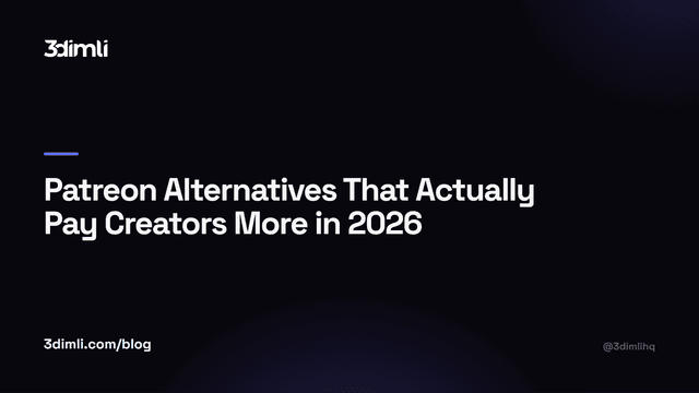 Cover Image for Patreon Alternatives That Actually Pay Creators More in 2026